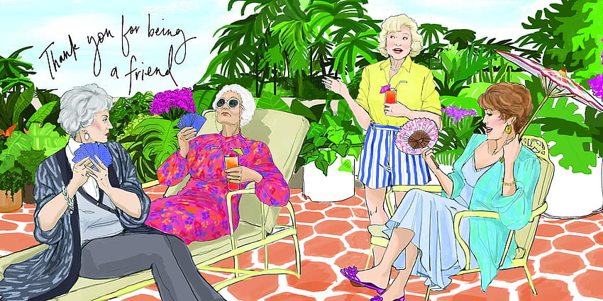 This Golden Girls Book From Disney Is Everything, The Golden Girls HD wallpaper