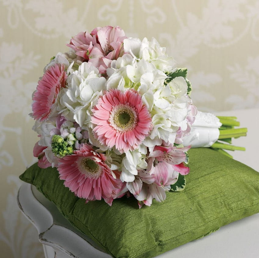 Flowers, soft, bouquet, wedding HD wallpaper