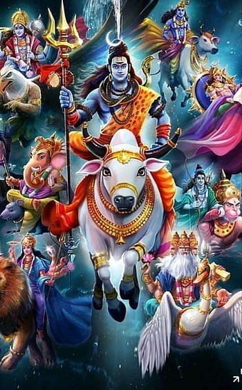 Shiva cartoon HD wallpapers | Pxfuel