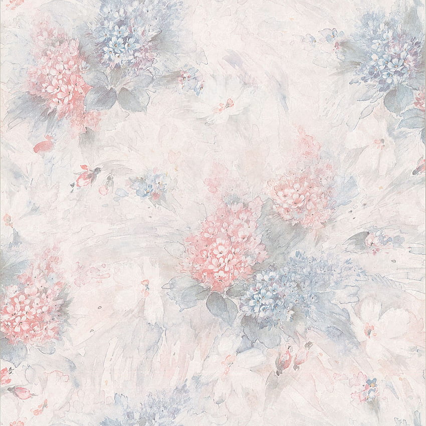 Shop Mauve Watercolor Flowers - Overstock, Watercolor Pastel Flowers HD phone wallpaper