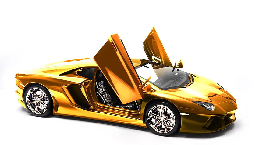 Gold Lamborghini - Lamborghini Cool Cars,, Golden Lamborghini HD wallpaper