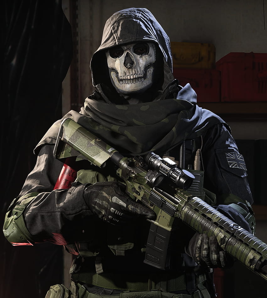 ไซมอน โกสต์ ไรลีย์ (2019). Call of Duty Wiki ในปี 2021 Ghost riley, Call of duty ghosts, Call of duty warfare, Modern Warfare Ghost วอลล์เปเปอร์โทรศัพท์ HD