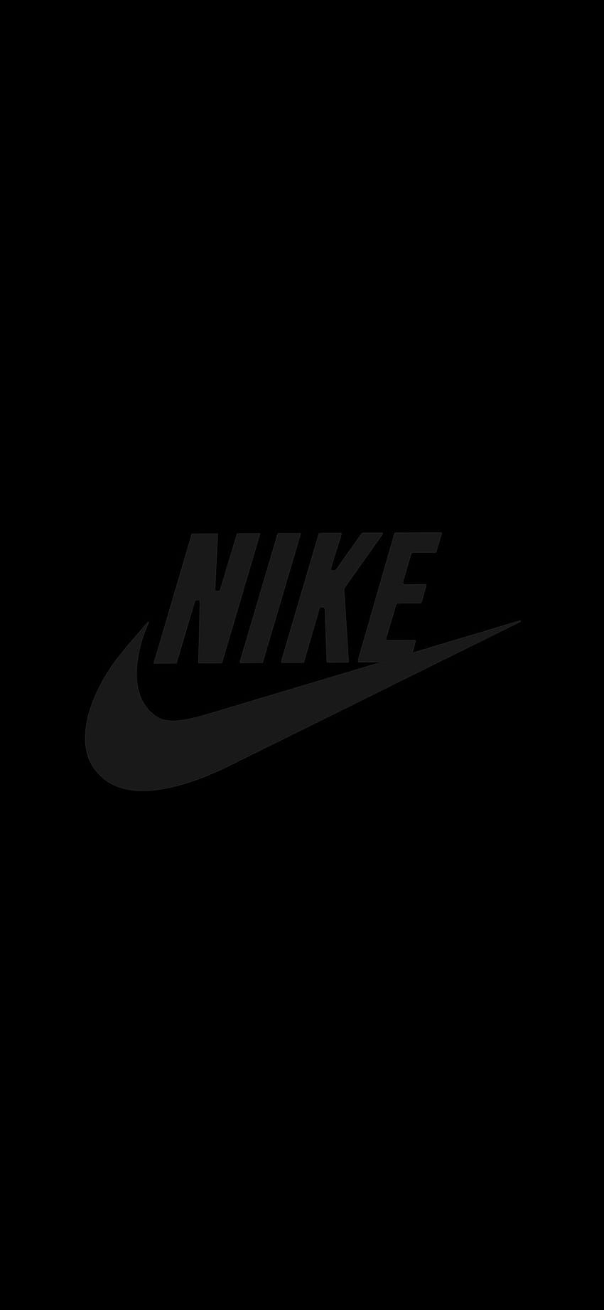 Nike Logo Sports Art Minimal Simple Sombre Fond d'écran de téléphone HD