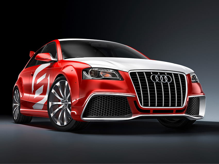 Audi-A3-Tdi-Clubsport-Quattro, otomatis, mobil, audi, merah Wallpaper HD