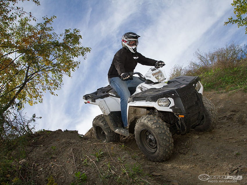 Polaris Sportsman 570 First Ride, Polaris Outlaw HD wallpaper