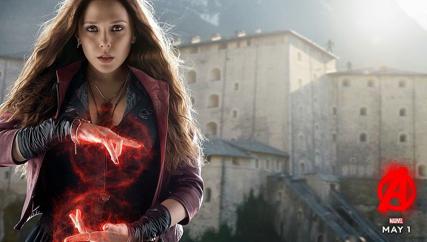 Marvel стартира програма за насърчаване на млади, жени биха били учени Blastr, лого на Scarlet Witch HD тапет