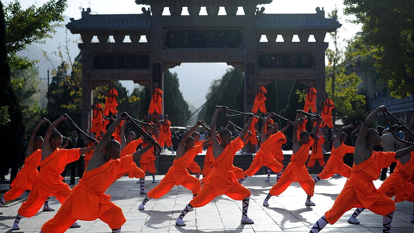 Monge Shaolin, Templo Shaolin papel de parede HD