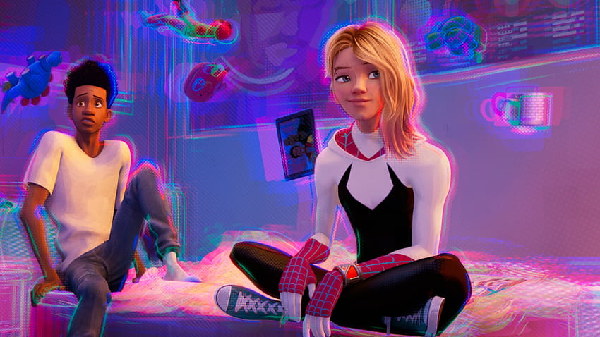 Gwen Stacy Spider-Man w pajęczym wersecie Tapeta HD