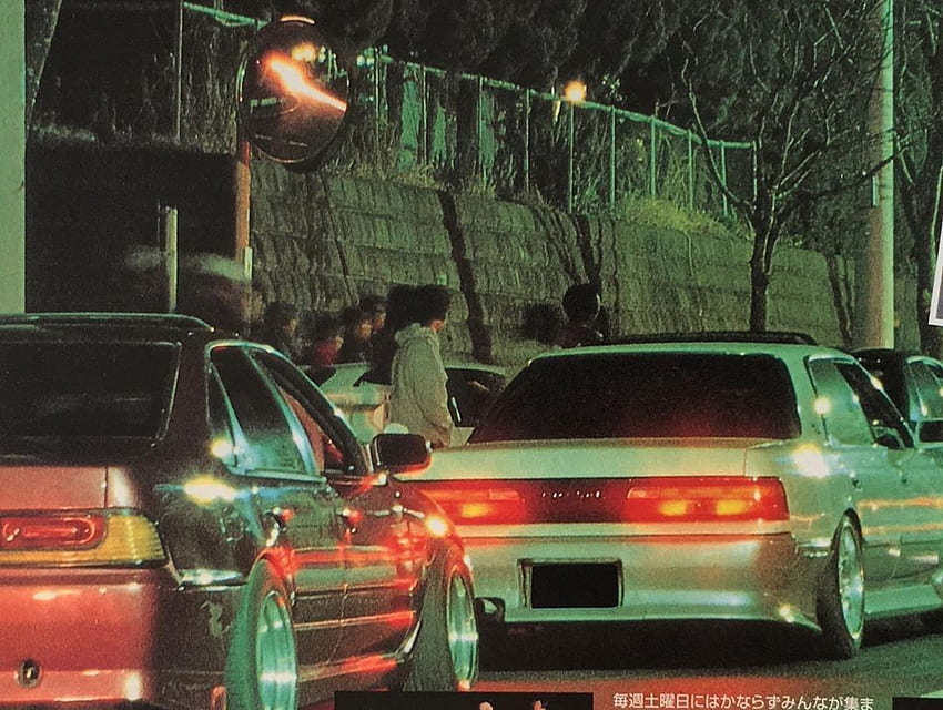 Естетичен японски автомобил, автомобили от 90-те HD тапет