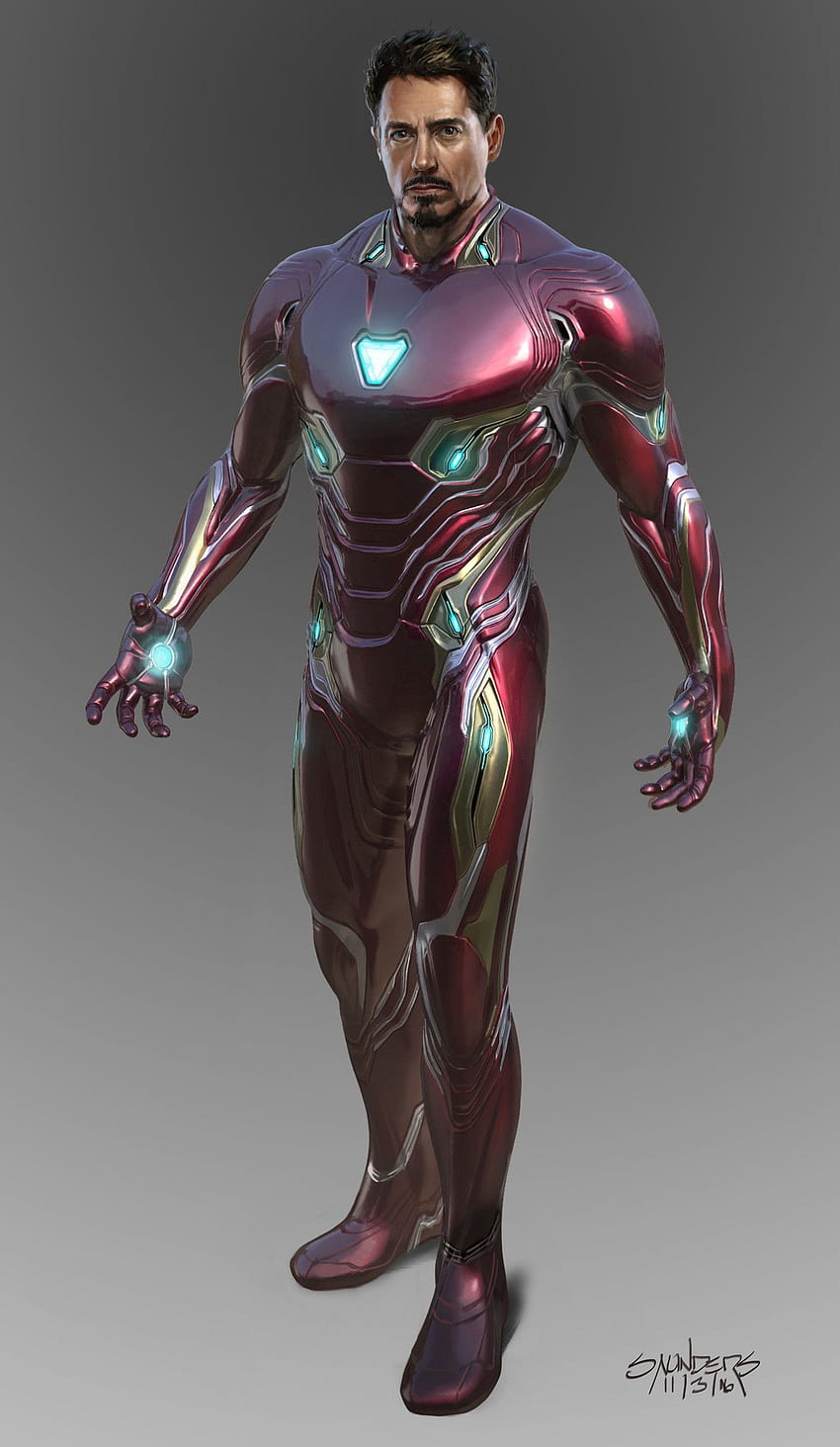 ArtStation Avengers: Infinity War Iron Man Mk 50 Suit Up, Phil Saunders. Marvel Iron Man, Iron Man Armor, Iron Man Art HD phone wallpaper