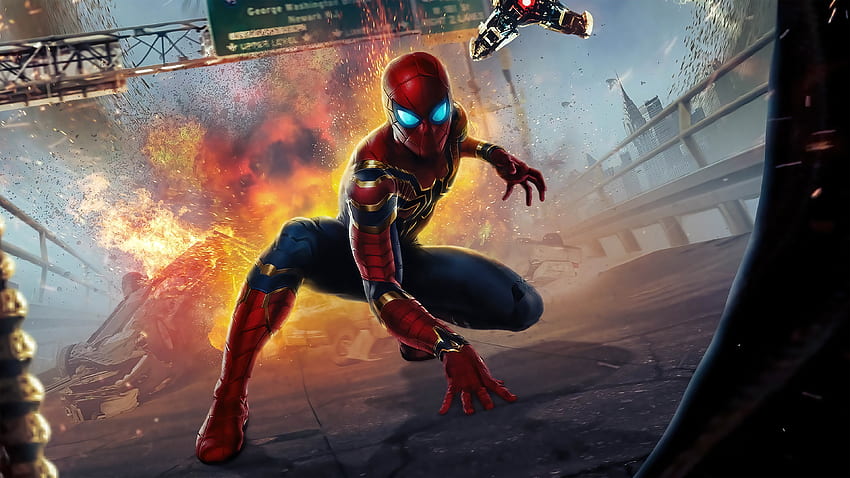Spider-Man: No Way Home, 2021 película, cartel fondo de pantalla