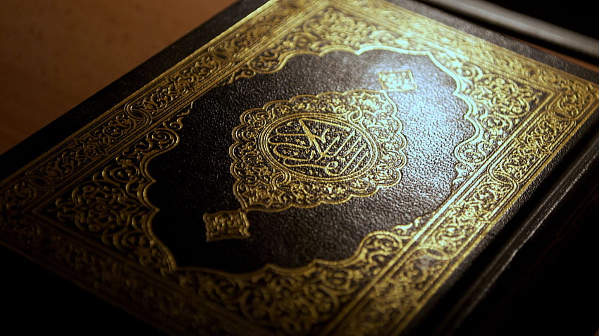 arabic, islam, calligraphy, quran, macro, holy book ultrawide monitor background, Arabic HD wallpaper