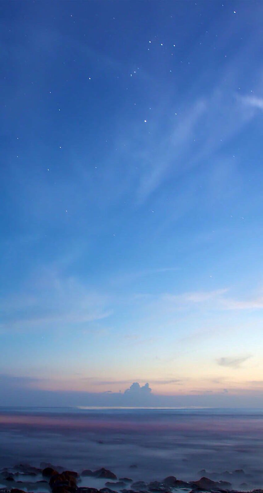 Błękit, niebo, , iPhone, czysty, piękno, kolor, uspokajający, Uspokajająca sceneria Tapeta na telefon HD