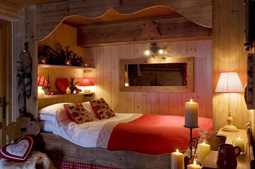 ～Romantic Room～、ロマンチック、部屋、ろうそく、家 高画質の壁紙