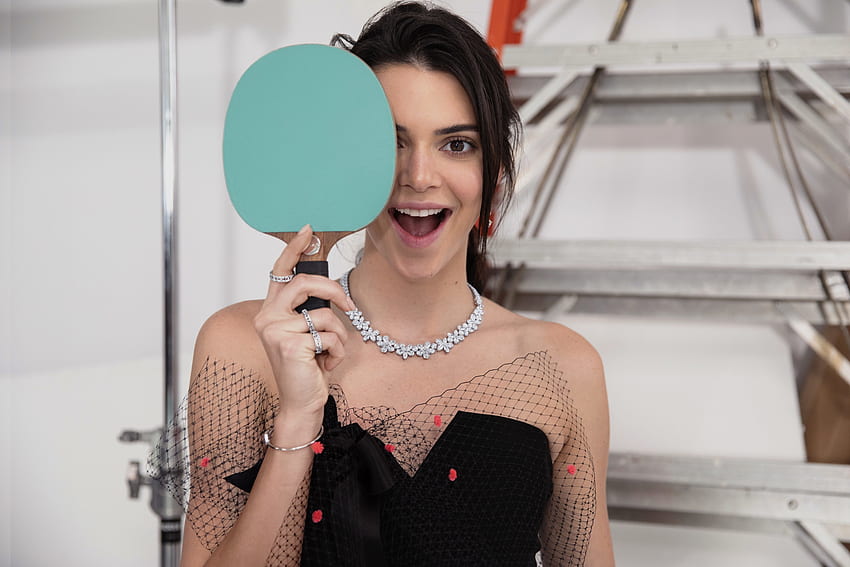 Smile, Kendall Jenner, actress, 2019 HD wallpaper