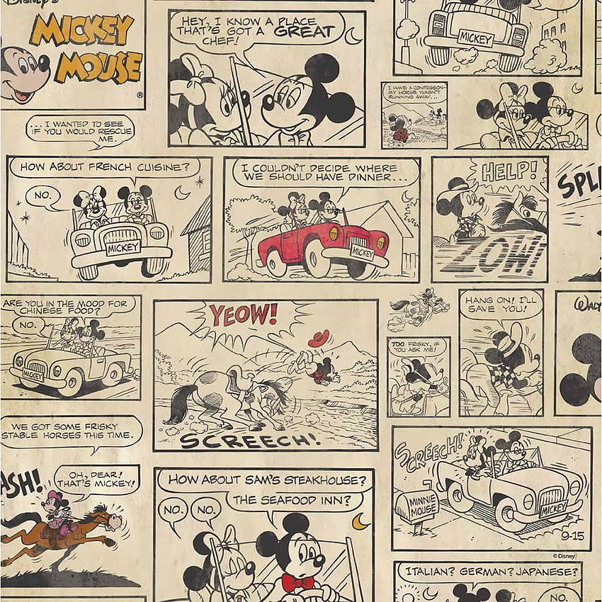 ウィルコのファンキーで手頃な価格のコンテンポラリー。 漫画, ビンテージ ミニーマウス HD電話の壁紙