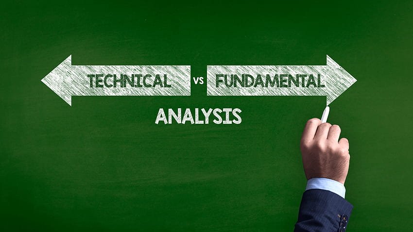 Technische Analyse vs. Fundamentale Analyse HD-Hintergrundbild
