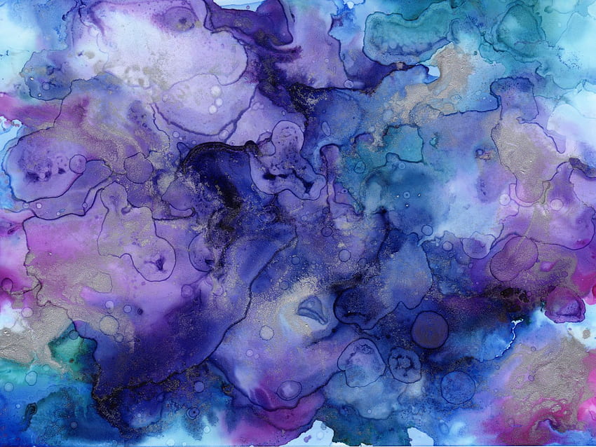 watercolor, ink, paint, stains HD wallpaper