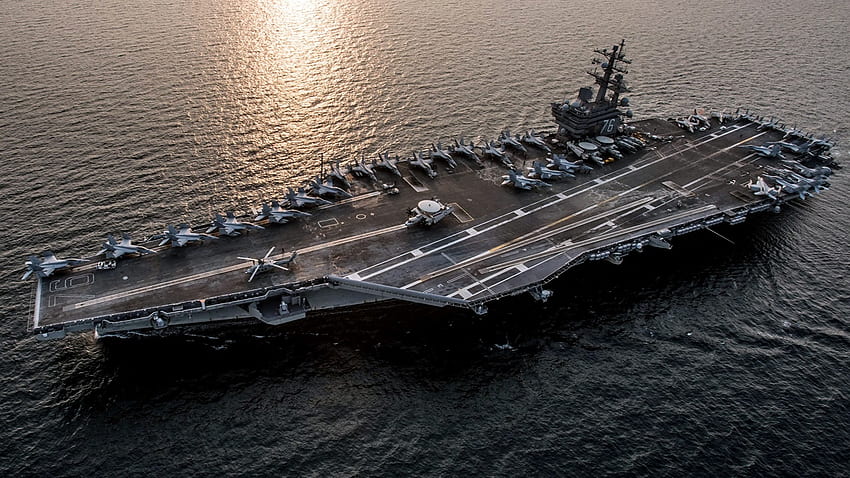 Portaaviones USS Ronald Reagan, USS, Ronald, Reagan, Portador, Barco, Militar, Aeronave fondo de pantalla