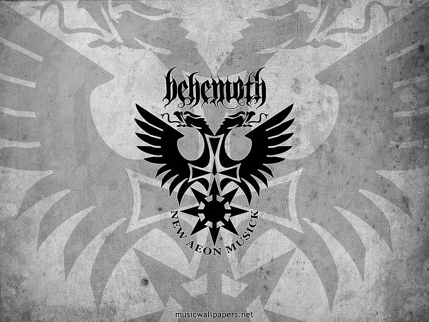 Behemoth Logos, Behemoth Band HD wallpaper