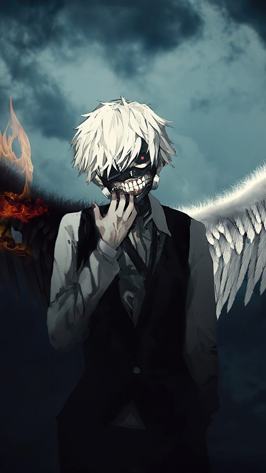 Papel de parede para celular: Anime, Mascarar, Máscara, Ken Kaneki