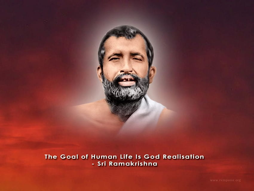 Inspirierende Zitate, Sri Ramakrishna HD-Hintergrundbild