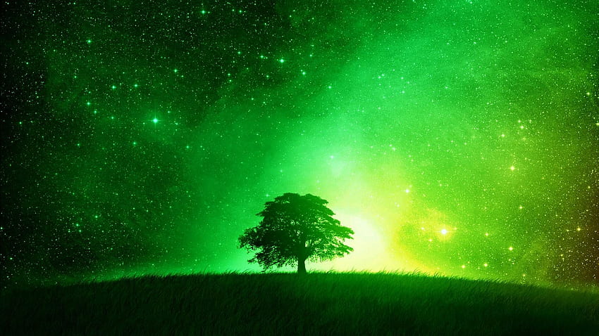 Color Therapy : Healing properties of Green. Imágenes de fondo, Empapelado de galaxias, Paisaje de fantasía, Therapy HD wallpaper