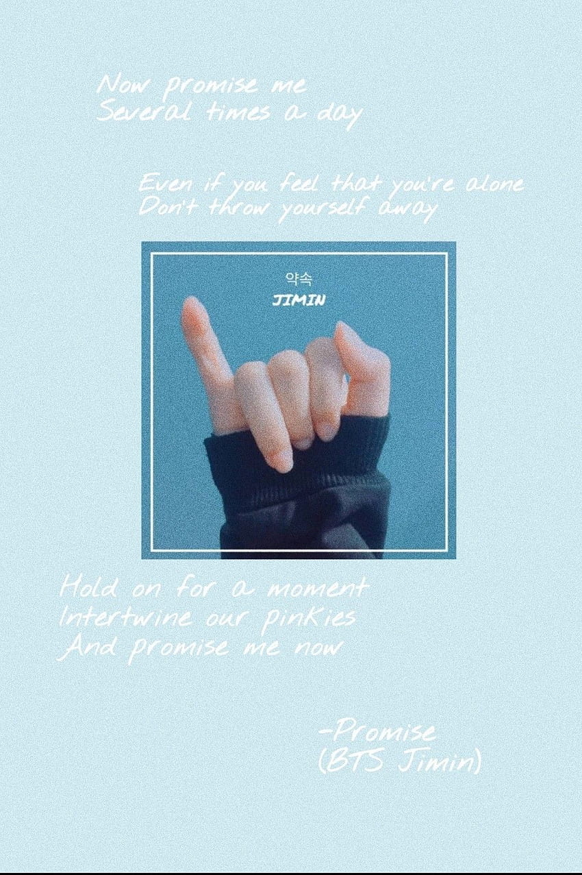 BTS Lyrics ⁷ - So that this night can be honest with you Promise ...