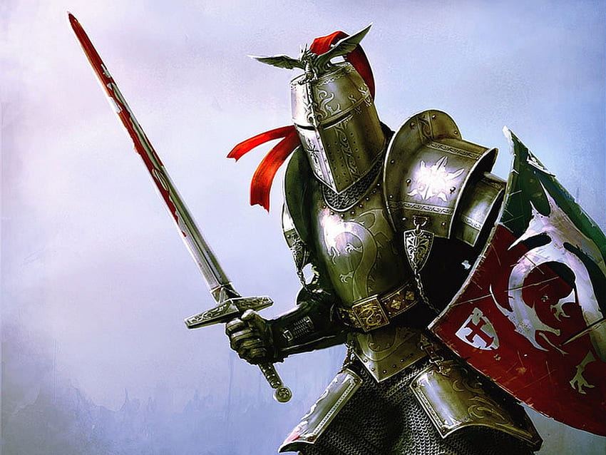 Knight, ancient, fantasy, warrior HD wallpaper