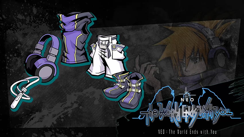 Bonus pembelian awal NEO: Dunia Berakhir dengan Anda adalah perlengkapan berdasarkan pakaian asli Neku, Neku Sakuraba Wallpaper HD