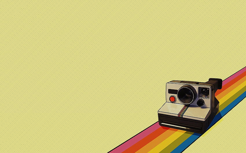 Polaroid eğlencesi. Retro kamera, Instagram, Instagram logosu HD duvar kağıdı
