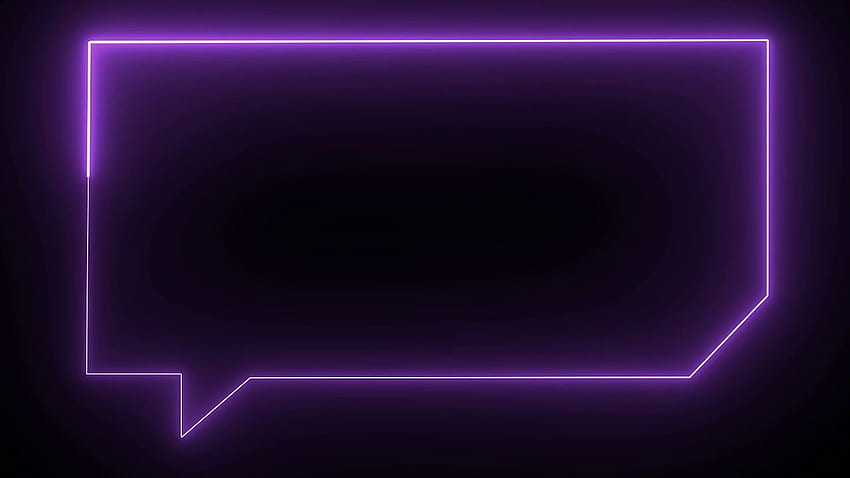Twitch Logo Theme Looped Neon Frame pour le streaming de jeux en direct par Fond d'écran HD