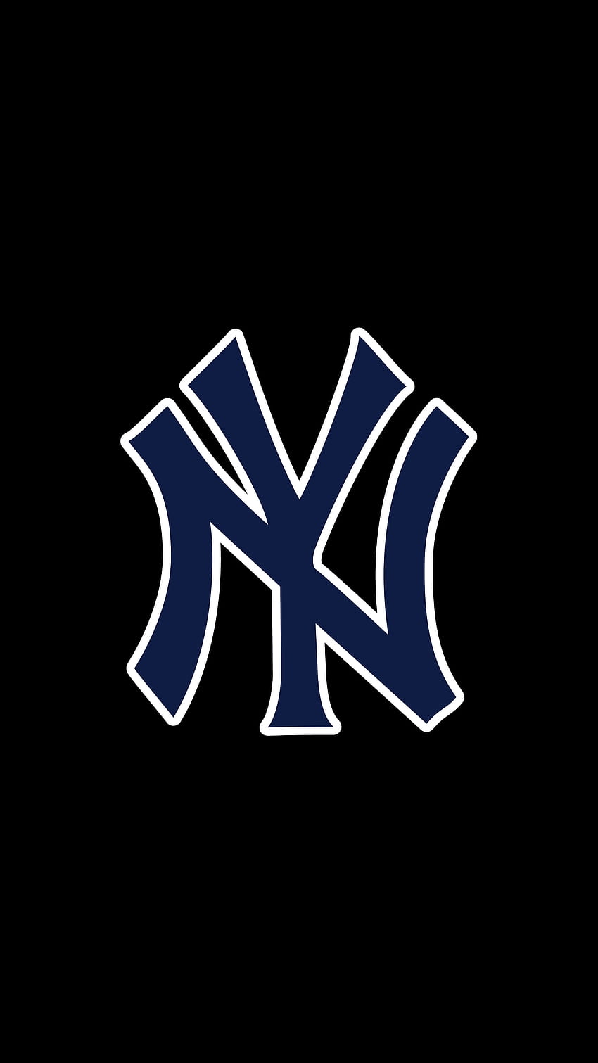 Logo New York Yankees spełniło prośbę o iPhone'a Tapeta na telefon HD