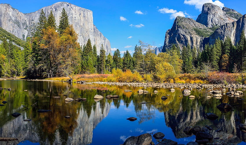 Yosemite National Park, Yosemite Falls HD wallpaper