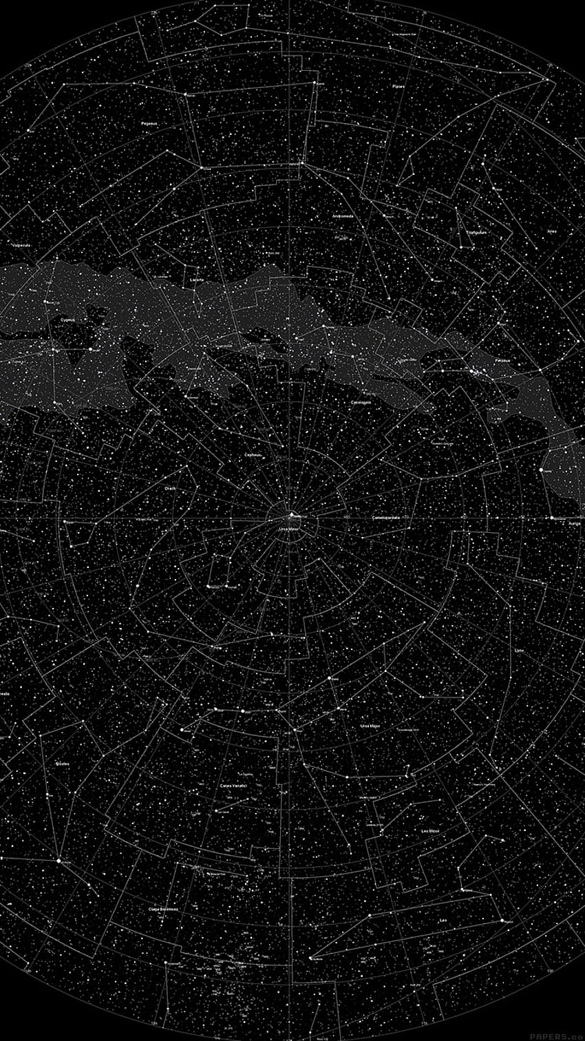 iPhone . space star map pattern dark, Gothic 6 HD phone wallpaper