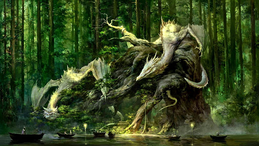 Elfo della foresta, Elfo dei boschi Sfondo HD