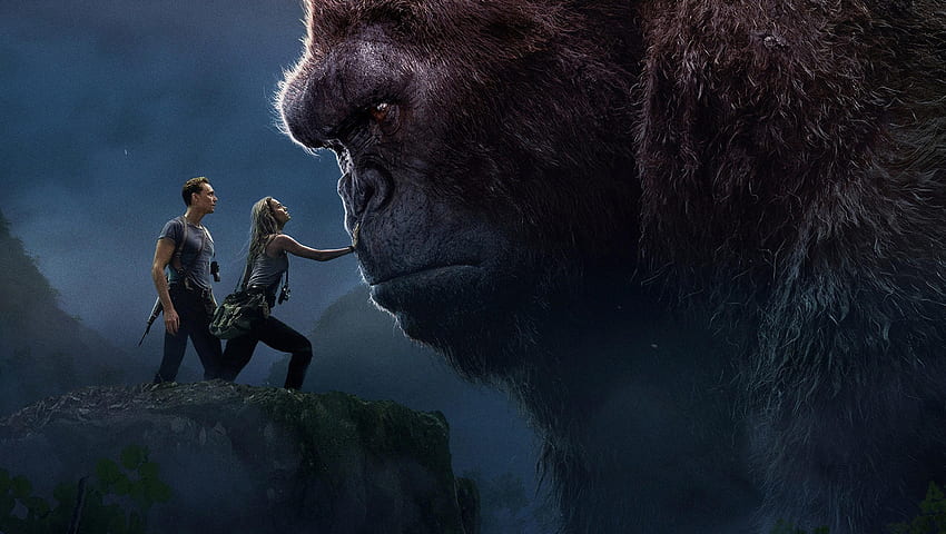 Kong: Kafatası Adası (2022) filmi HD duvar kağıdı