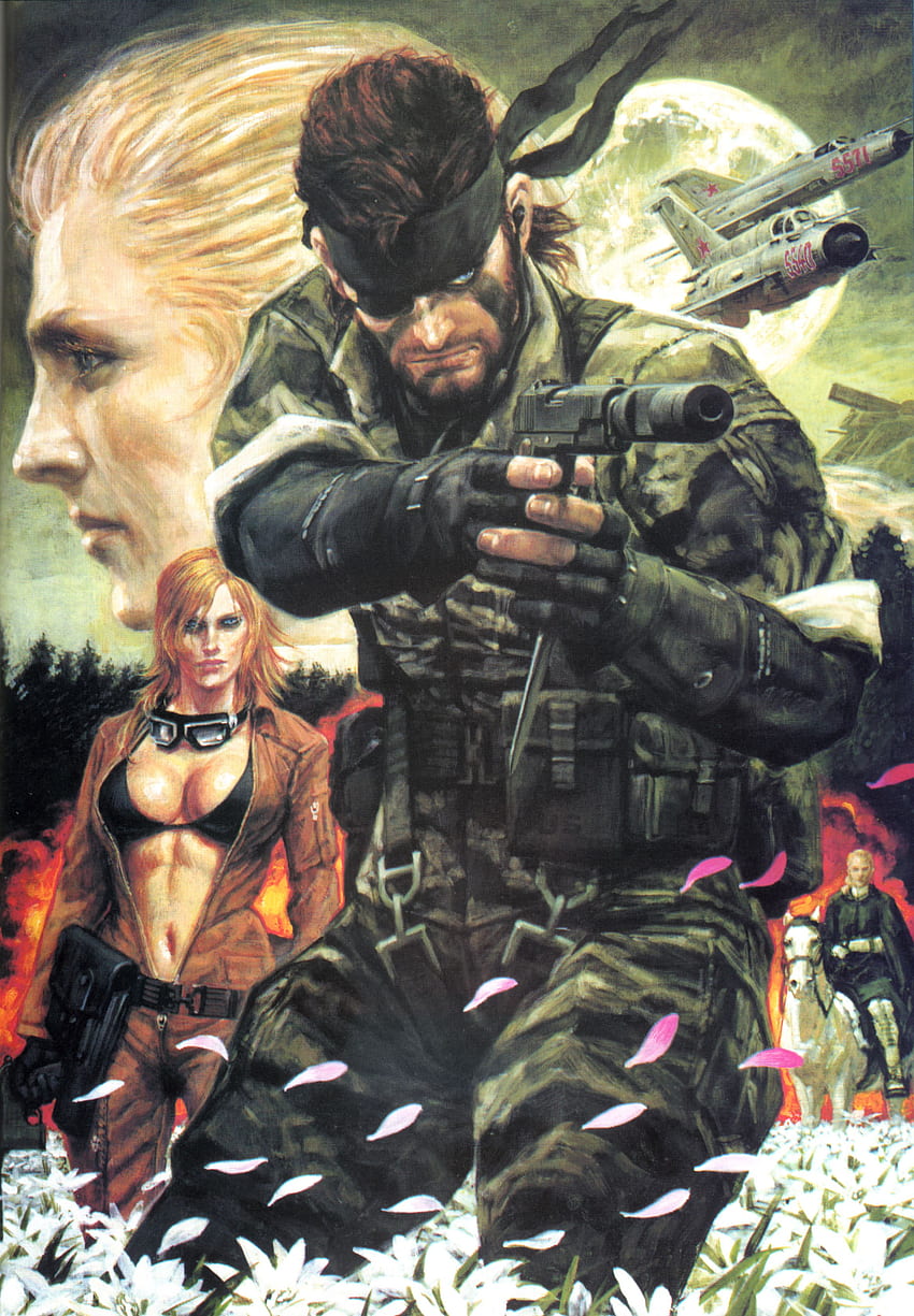 Metal Gear Solid - Plakat Metal Gear Solid 3 - - teahub.io Tapeta na telefon HD