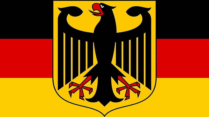 매혹적인 독일 국기 독수리, 제국 독일 국기 HD 월페이퍼