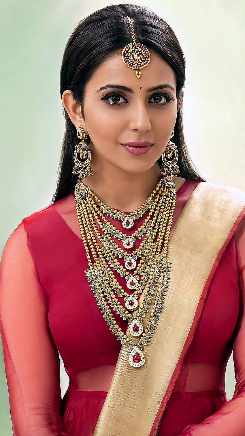 Ракул Преет Сингх, телугу актриса HD тапет за телефон