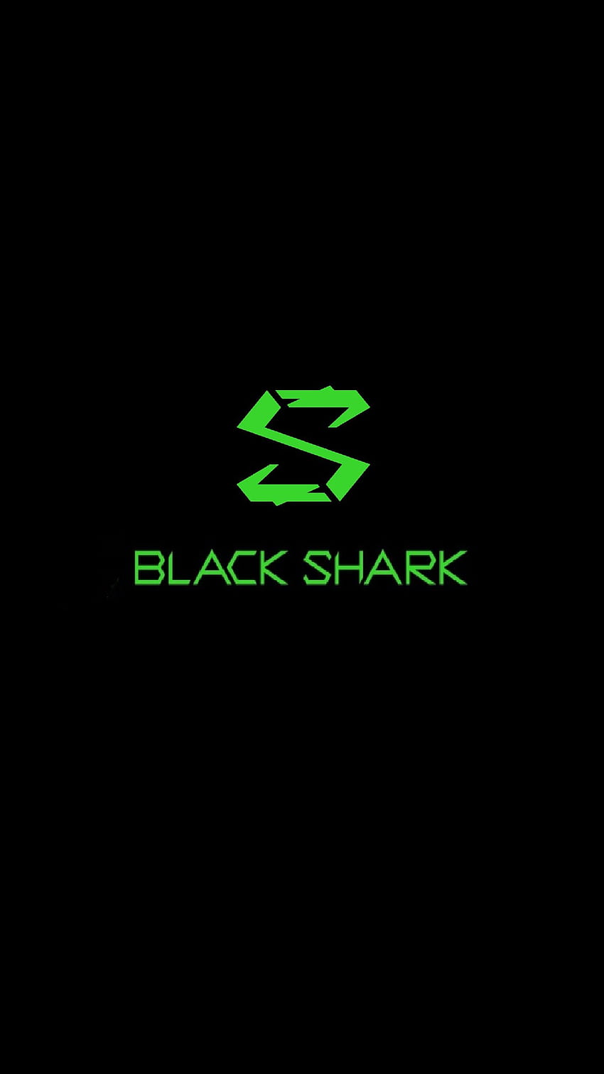 Kundenspezifischer dunkler schwarzer Hai, Black Shark 4 HD-Handy-Hintergrundbild