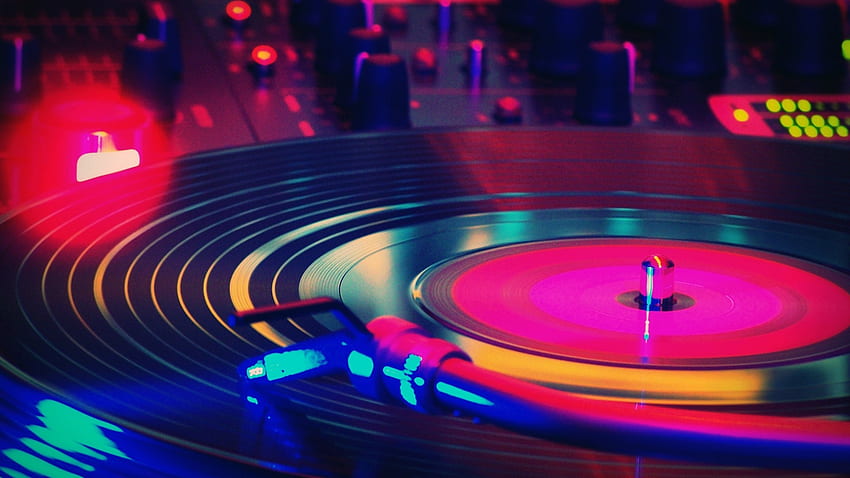 Musik Retro-Record-Sound Vynil Disc DJ-Mixer [] für Ihr , Handy & Tablet. Disk erkunden. Rabatt HD-Hintergrundbild