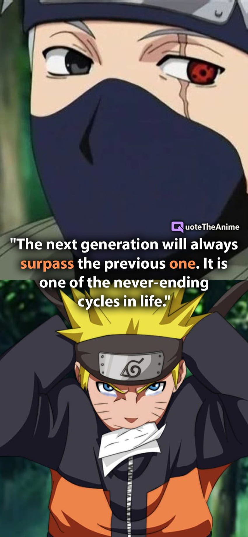 Naruto kakashi quotes HD wallpapers | Pxfuel