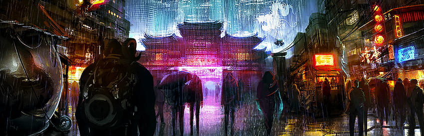 Shadowrun: Hong Kong Wallpaper HD