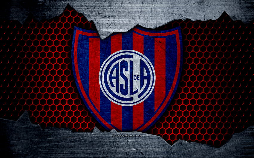 San Lorenzo de Almagro, sanlorenzo, argentine, logo, football HD wallpaper