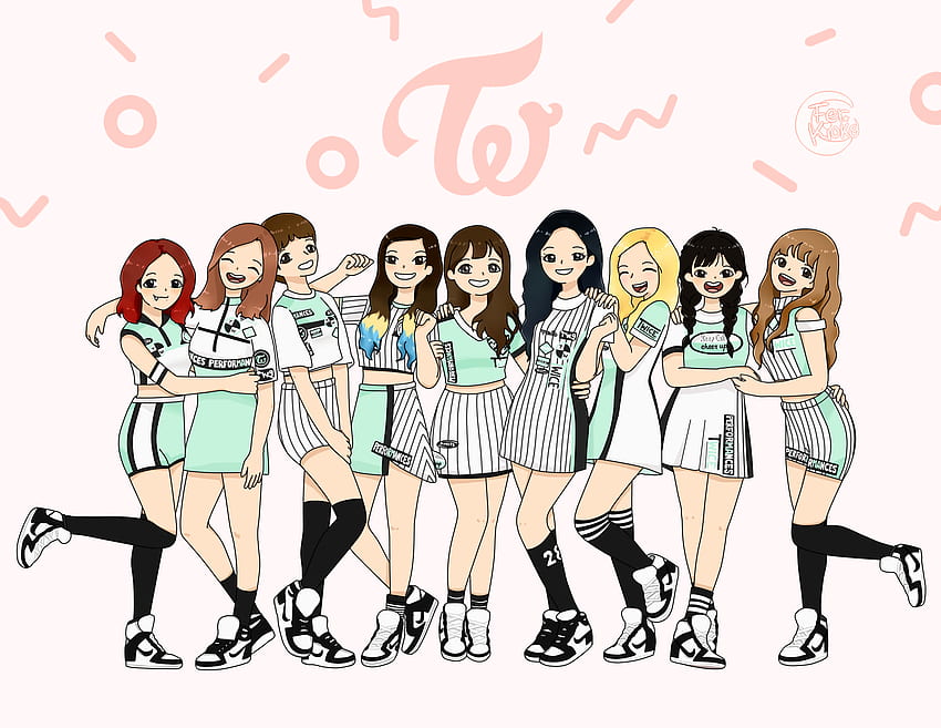 Cheer You Up . Thank You, Twice Chibi HD wallpaper | Pxfuel