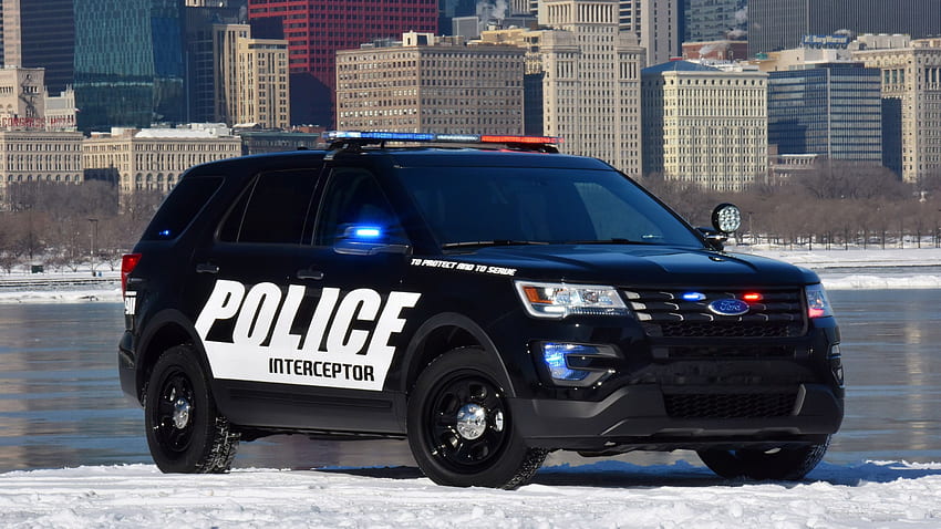 Boże, pomóż amerykańskiemu Fordowi chce wprowadzić bilet obsługujący autonomiczne samochody policyjne na drogach, , Chicago P.D. Tapeta HD