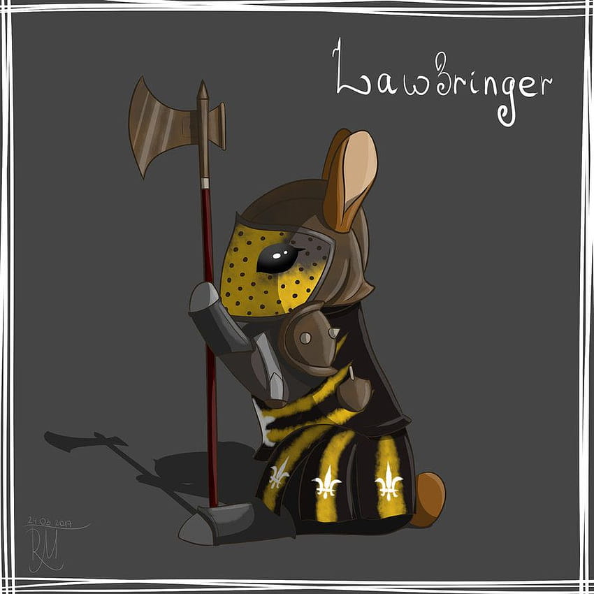 For Honor: Rabbit Edition. Lawbringer HD phone wallpaper