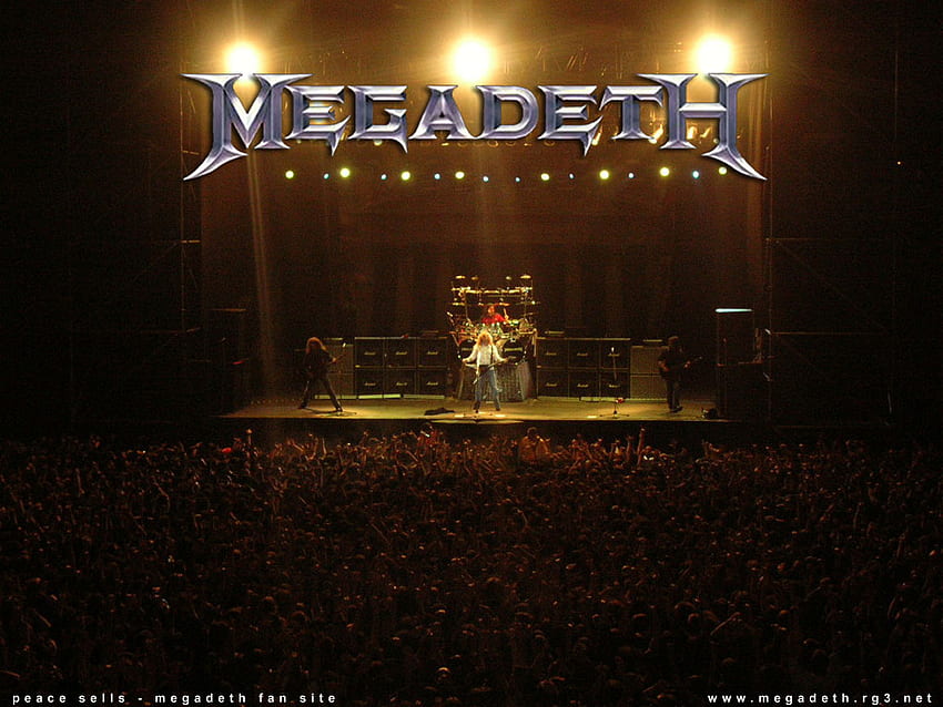 Megadeth, logo Megadeth Sfondo HD