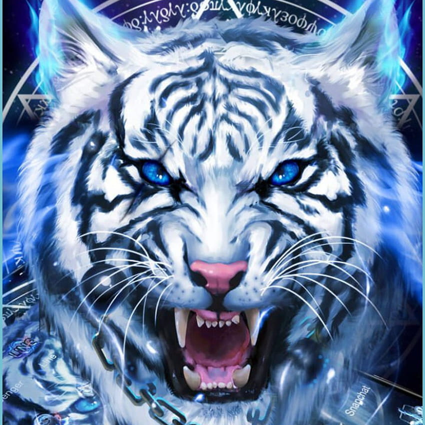 Ice Tiger HD phone wallpaper | Pxfuel